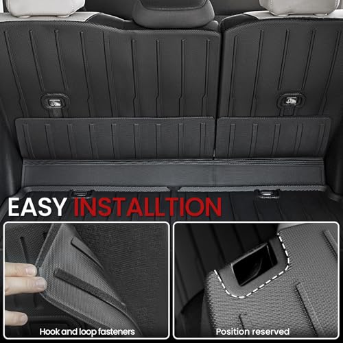 Image of Backrest Mats for Honda CRV 2026 2025 2024 2023 Car Mat Accessories, All Weather TPE Seat Back Portectors for CR-V Gas Hybrid(Backrest Mats)