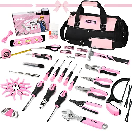 SHALL Pink Home Tool Set