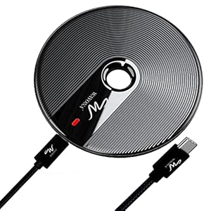 Wayona 15W Fast Wireless Charger with USB C to C Cable Compatible with iPhone 13/12/11/X/8 Series, Galaxy S22/S21/S20…