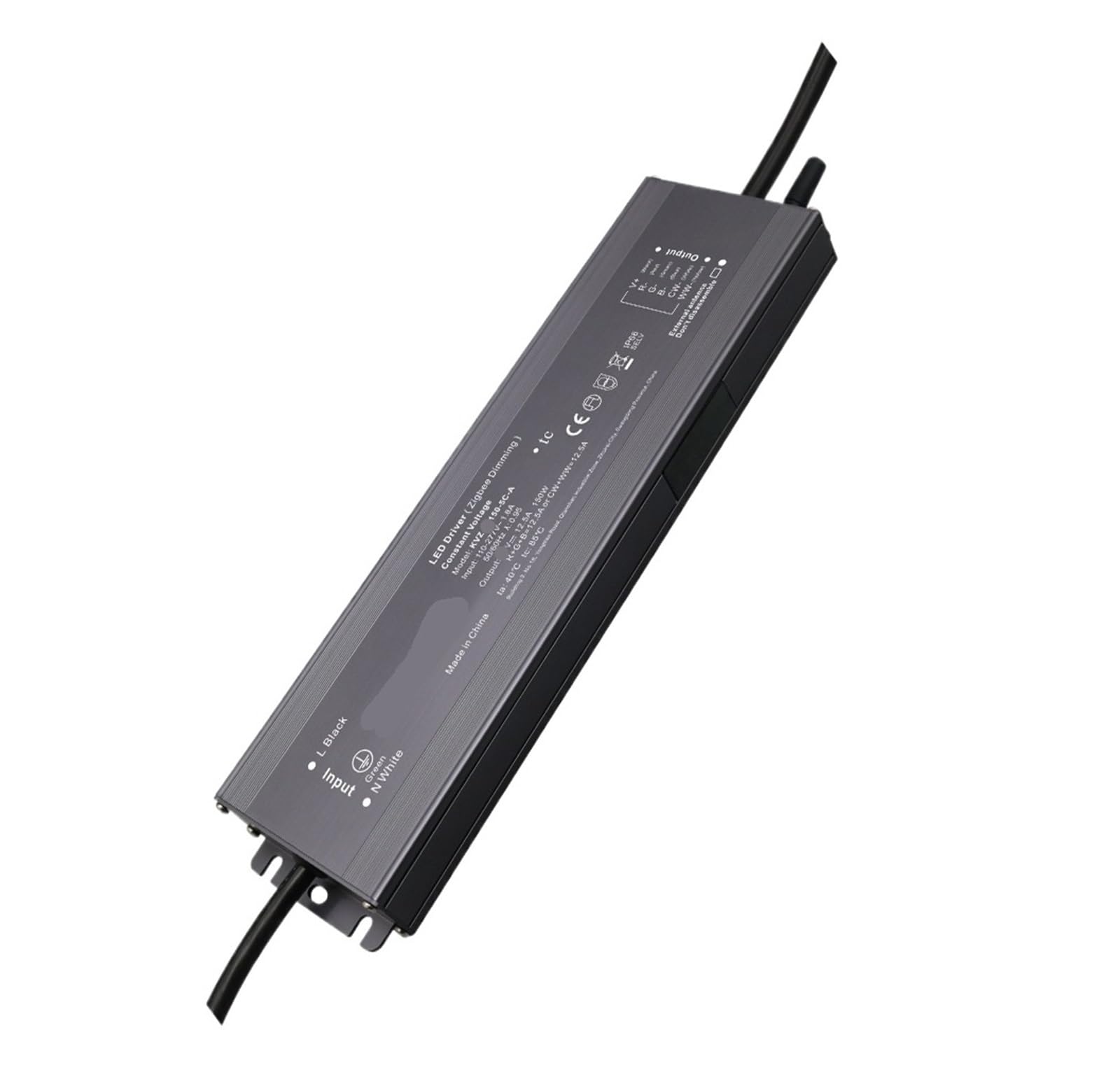 NVSFZGIYG KVZ60W-200W Driver led Light Power Supply 12 Volt dimming Full Color(24V 150W)
