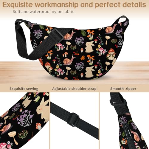 Crescent Bag Crossbody, Crossbody Bags for Women, Sling Bag, Shoulder Bag for Work, Travel, Shopping, Dating3