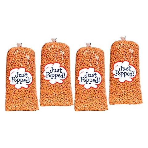 Gourmet Delicious Cheddar Cheese Popcorn - Popcorn for Gifts, Independence, Weddings, Birthdays & Anniversaries Butter Popcorn 4 - Pack (72 Cups Per Case) Cover