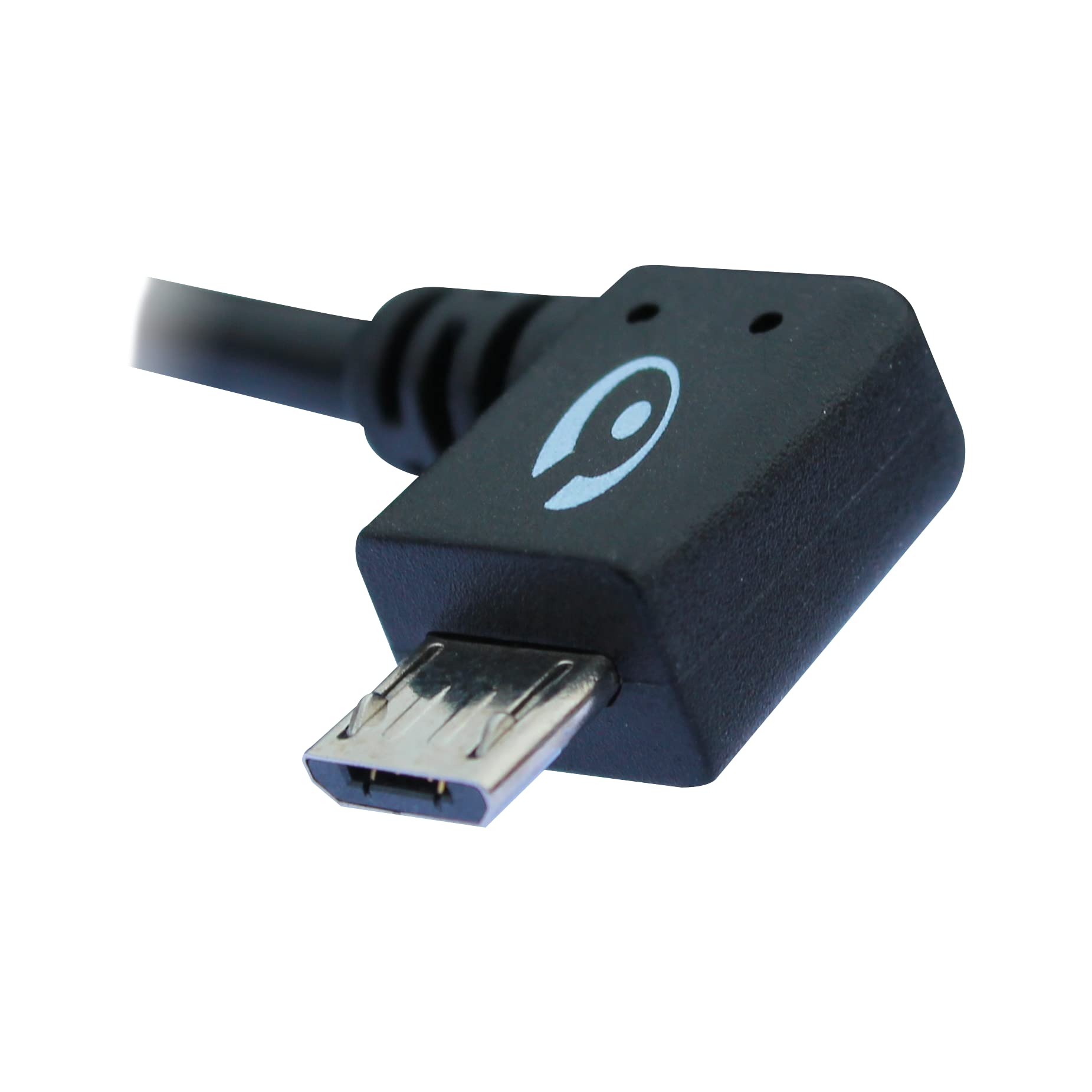 Coyote Cavo USB A a Micro USB angolato Dati e Ricarica per Mini S NAV NAV+ Smartphone
