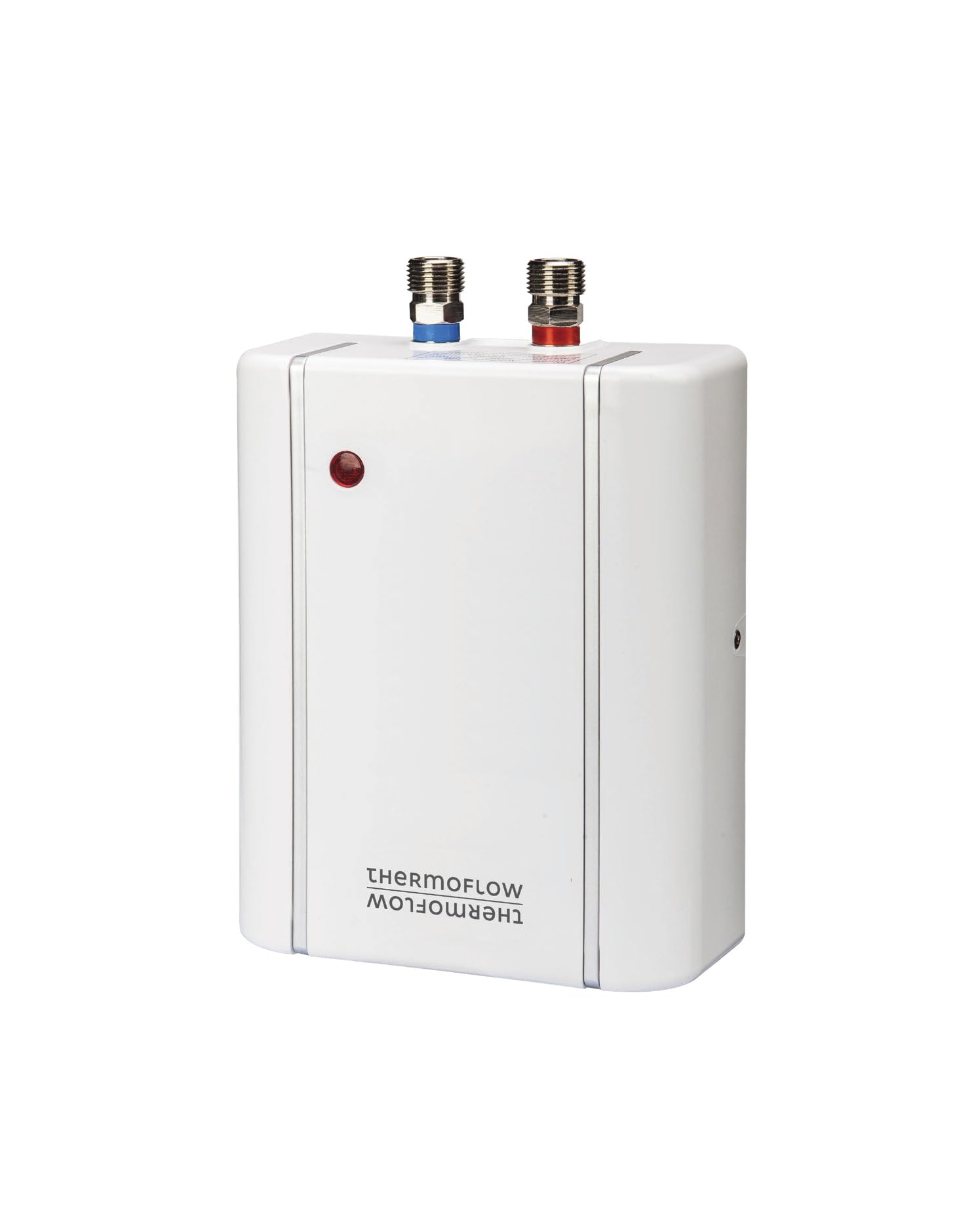 Thermoflow Elex 3,5 kW Klein-Durchlauferhitzer / 230 V/druckloser Durchlauferhitzer/Warmwasser bis 25 °C/G 3/8“ Anschluss / 2 L/min/für Waschbecken oder Küchenspülen