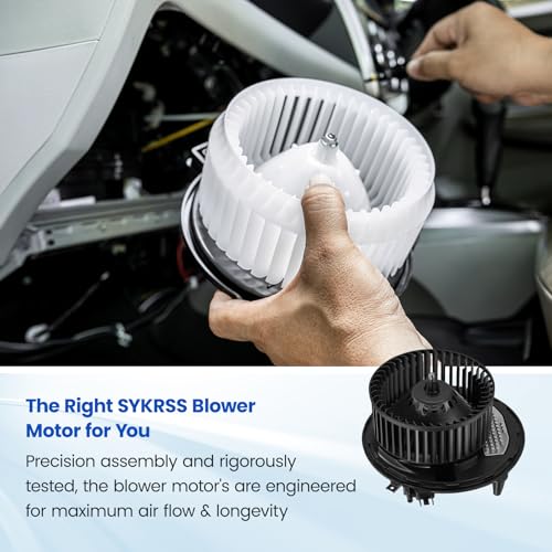 Image of HVAC Blower Motor PM5244 Compatible with Audi A3 Quattro Q3 RS3 S3, Compatible with Volkswagen Atlas e-Golf Golf GTI Jetta Tiguan for 5Q1819021A, 5Q0907521C A /C Blower Motor Assembly