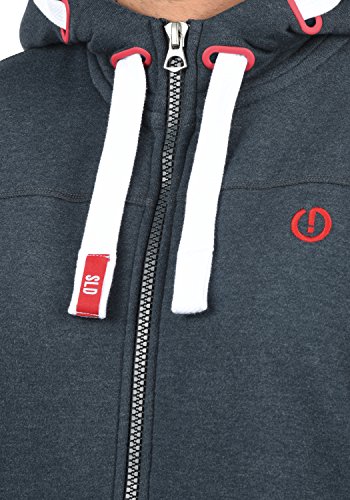 Solid SDBenjaminZip Herren Sweatjacke Kapuzenjacke Hoodie mit Kapuze Reißverschluss Kordelzug Baumwollmischung Regular fit – Bild 5