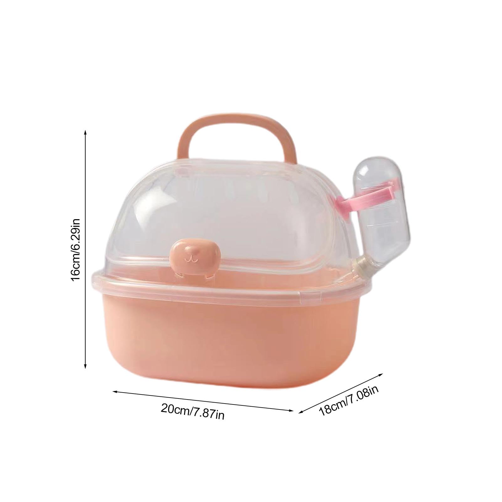 Cage De Transport Pour Hamster, Cage De Voyage Pour Hamster | Cage De Transport Pour Animaux - Sac De Voyage Portable Pour Hamster, Boîte Extérieure