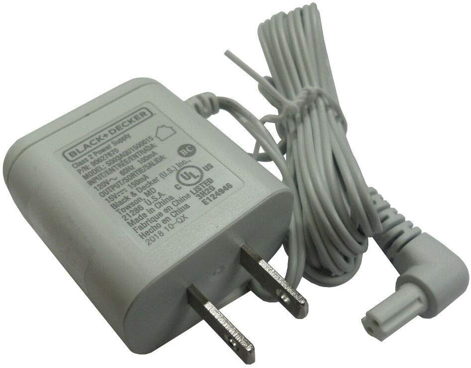 AC/DC Adapter Replacement for Black & Decker HNV115J dustbuster Quick Clean Cordless Hand Vacuum Power Supply Cord Battery Charger Mains PSU