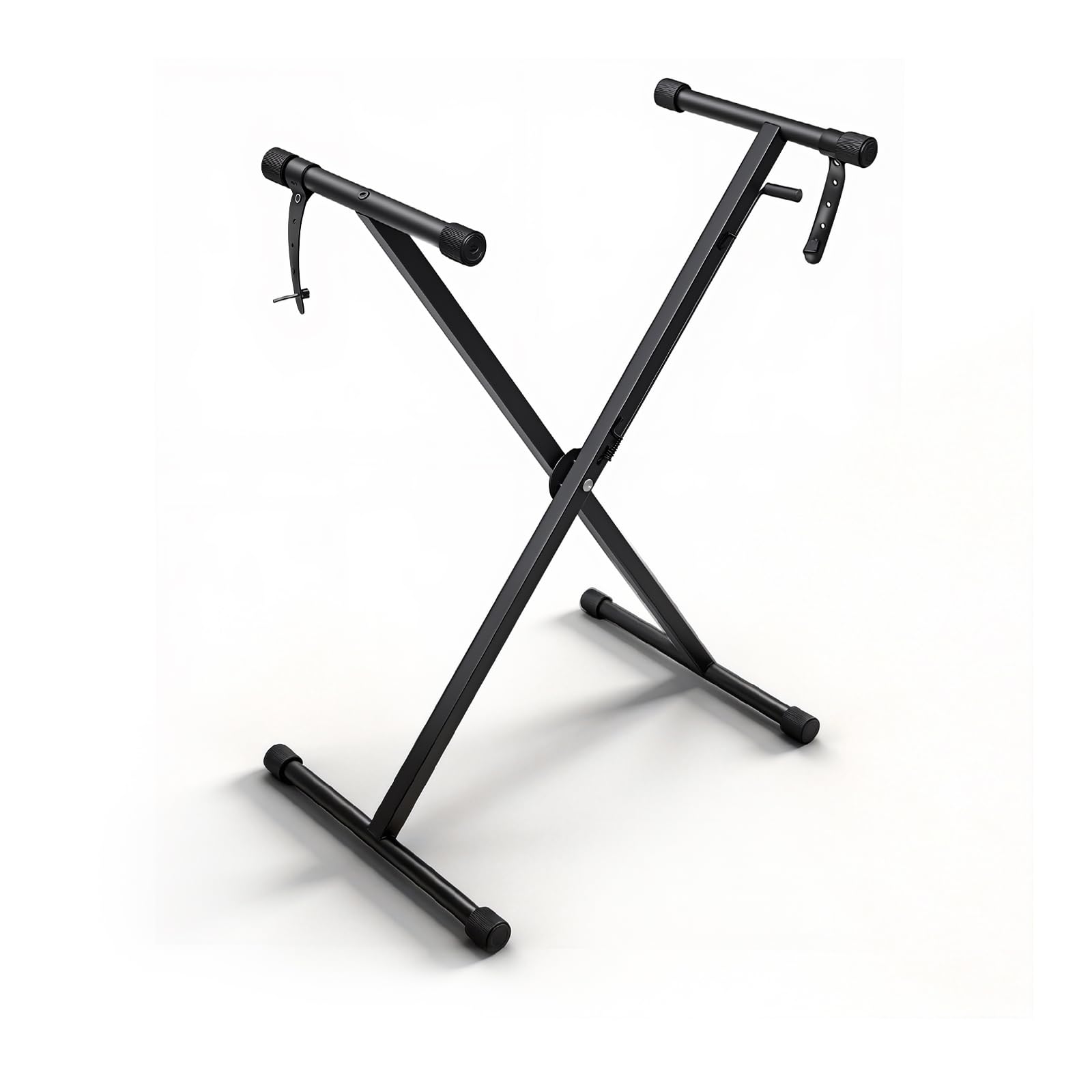 Support de clavier Single-X noir réglable pour piano numérique 54 à 88 touches