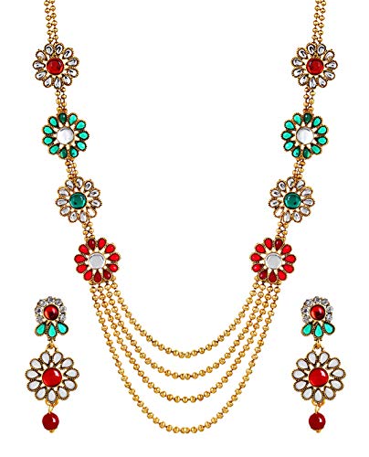 YouBella Jewellery for Women Stylish Pendant Necklace for Women & Girls (Gold) (YBNK_5806) (B08W4KJ2FL) Amazon Price History, Amazon Price Tracker