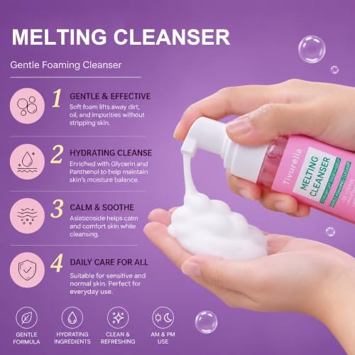 Calcium Daily Skincare Set, Facial Care Kit with Cleanser, Serums, Calcium Multi Balm Stick & Eye Patches, Hydrating Moisturizing Routine for Soft, Smooth-Looking Skin. - 5