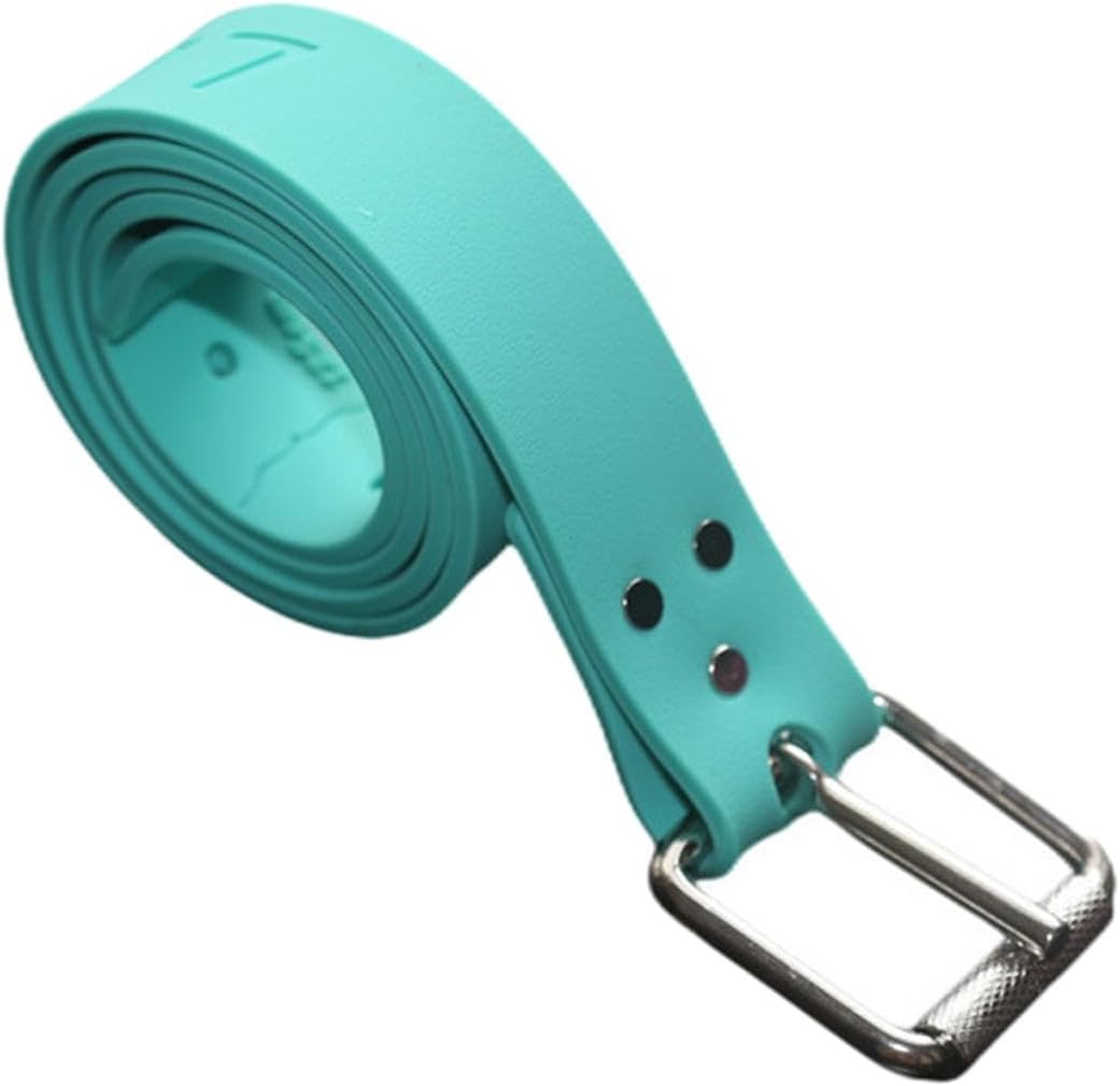 Freediving Weight Belt, Diving Weight Belt, Cuttable Silicone Snorkeling Weight Belt, Snorkeling Waist Belt for Scuba Diving
