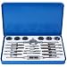 BSF Tap And Die Set 20pc British Standard Fine 3/16" - 1/2" Whitworth TE741