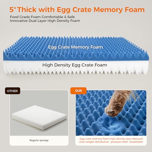 5 Inch Thick Orthopedic Dog Bed - image 3