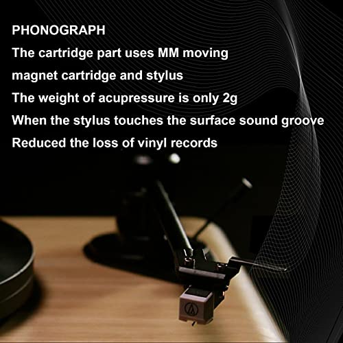Tourne-Disque Vinyle Haut-Parleur Bluetooth Intelligent Rétro LP Record Wood Player Platines AUX 3.5 - Les Beatles, Paul McCartney, John Lennon, RIngo Starr, George Harrison Tourne-Disque Vinyle Haut-Parleur Bluetooth Intelligent Rétro LP Record Wood Player Platines AUX 3.5 – Image 6