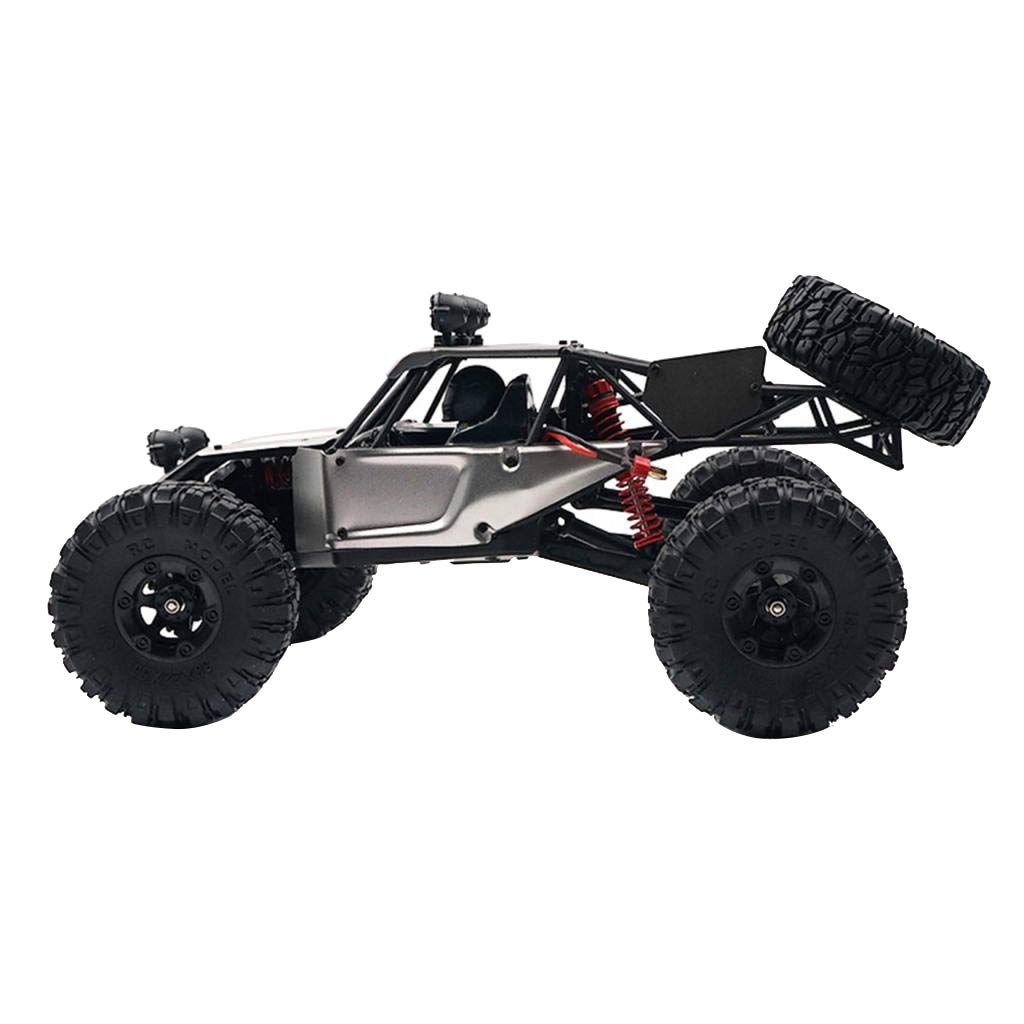 Amazon.co.jp: 4WD 1/12 RCデザートトラック高速車のおもちゃ - グレー  