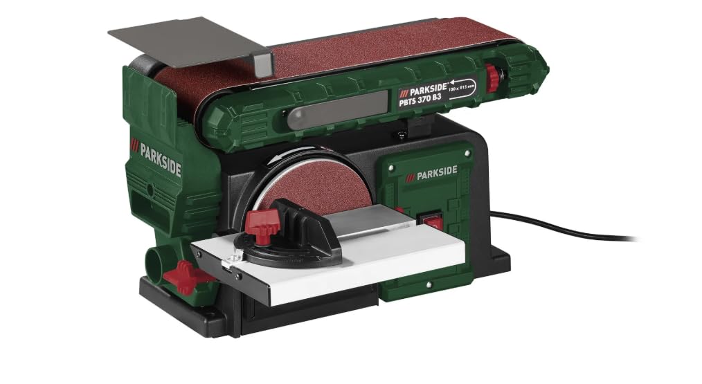 Parkside® PBTS 370 B3 Ponceuse à bande 370 W
