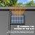 Sunjoy Wooden Grill Gazebo with Solar Power, 8 x 12 ft. Hardtop Gazebo for Year-Round Grilling, Outdoor Cedar Frame Cooking Shelter with Decorative Fence for Backyard BBQs Party, Brown