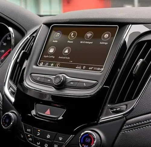 Protection d'écran de navigation de voiture contre les rayures d'ongles pour Chevy