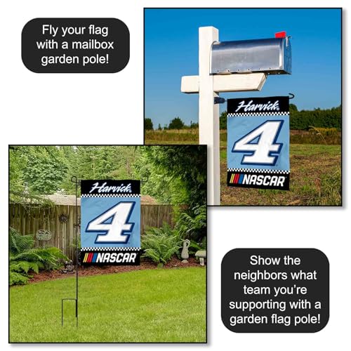 Drapeau de jardin Kevin Harvick WinCraft de qualité supérieure avec impression double face