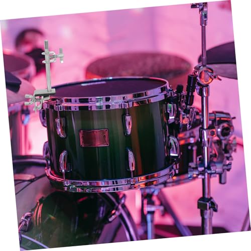 Drum Kit Cowbell Clamp Bass Drum Extension Mount Cowbell Holder Clip Percussion Accessory Compatible miniatura 5