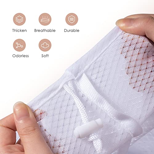 Large-Mesh-Laundry-Bag-2736inch-Heavy-Duty-Mesh-Laundry-Bags-Drawstring-Lockable-Laundry-Hamper-Liner-Machine-Washable-for-TravelStorage-Sports-Factories-Dorms-White-1pcs Large Mesh Laundry Bag 2736inch Heavy Duty Mesh Laundry Bags Drawstring Lockable Laundry Hamper Liner Machine Washable for TravelStorage Sports Factories Dorms White 1pcs