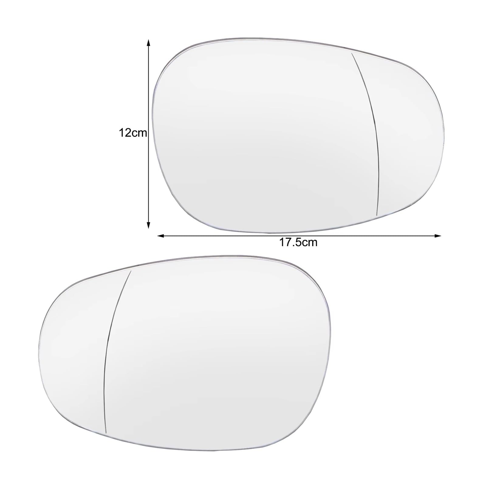 Vetro Specchietto Lato Per BMW Per E81 Per E90 Per E91 Per E92 Per 325i 2009-2012 Auto Porta Laterale Ala Specchio Vetro Bastone Sul Retrovisore Vetro Specchietto