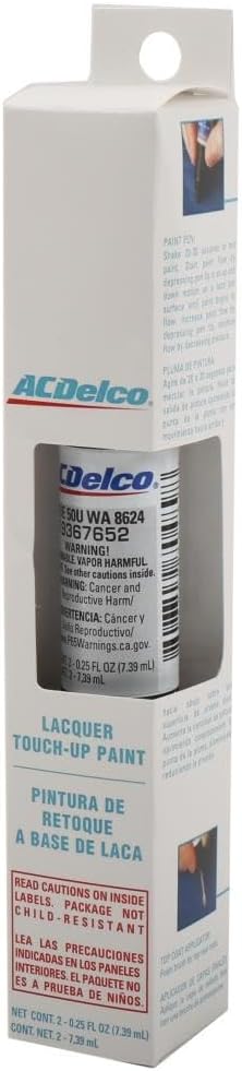 GM Original Equipment 19367652 Summit White/Olympic White (WA8624) Four-In-One Touch-Up Paint Pen, 0.5 Fl Oz (Pack of 1)