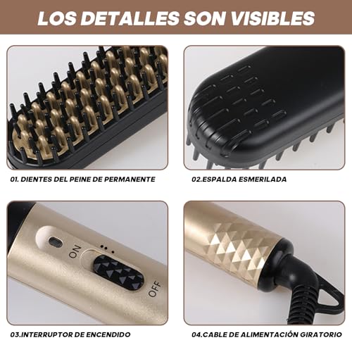 Opiniones y reviews de Peine planchar cabello favoritos de las personas. 20 Imagen adicional