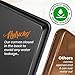 NutriChef 2-Piece XL Mega Cookie Sheet Baking Pans Set - 22