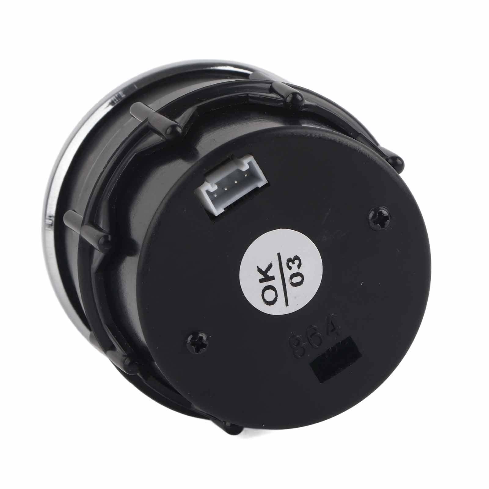Turbo Bosta Manometra ciśnienia, uniwersalny typ wskaźnika z 7 kolorami wyświetlacz LED, zakres -30-30 psi, 52 mm średnicy dla pojazdów łodzi samochodowych 12V