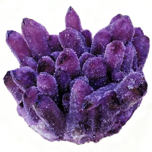 Amethyst Crystal Rock, Real Amethyst Stone, Amathesis Crystal Cluster Geode, Purple Crystals and Stones, Amatista Piedra, Cuarzo
