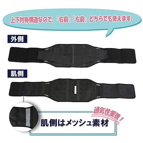 竹虎 腰サポーター ランバック ブラック Mサイズ