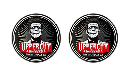 Uppercut Monster Hold Pomade 2.5oz (5.0 oz (2 Packs of 2.5 oz), UPPERCUT MONSTER HOLD)