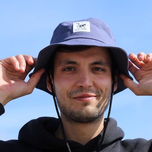 Bonnet de pêcheur 100% coton de qualité supérieure par Surf Monkey - 3
