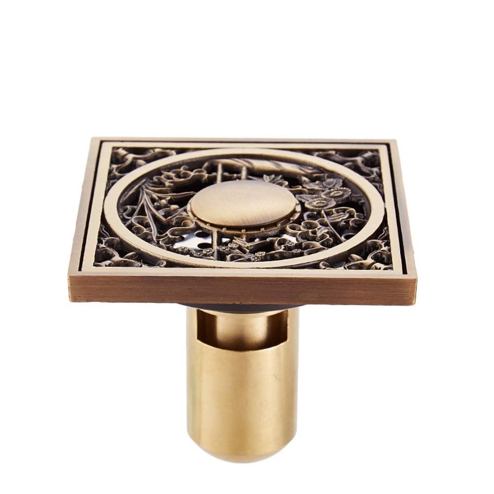 Drain de plancher double douche pour évacuation cuisine et balcon