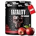 Produktbild FATALITY - Ultra Hardcore Booster Pre workout - Pulver - 2020 USA Matrix - ATP + L-Arginin + Citrullin + Beta Alanin + Koffein 450g Saurer Apfel Geschmack