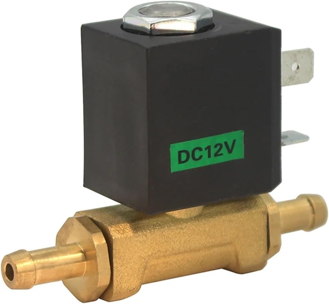 Normally Closed N/C DC 12V Cannula DN2.0 Brass Gas Fuel Water Burner Water Water Electromagnetic Valve Solenoid Valve