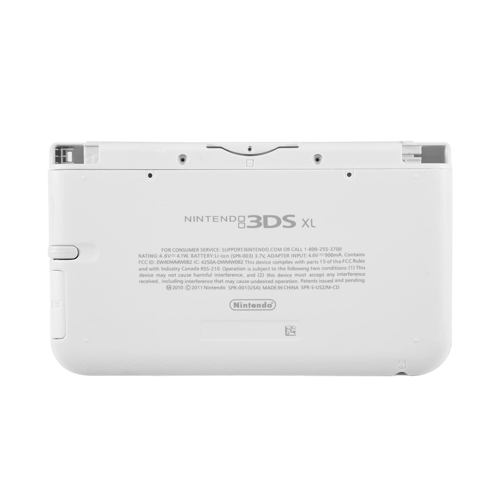 Funda, Carcasa De Repuesto para 3DS XL, Carcasa Completa, Piezas De Reparación De Carcasa, Kit De Repuesto Completo para Nintendo 3DS XL.(Blanco)