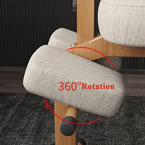 Kneeling Chair - Height Adjustable Stool for rt, Balance Seat for Writing and Learning (Grey)
