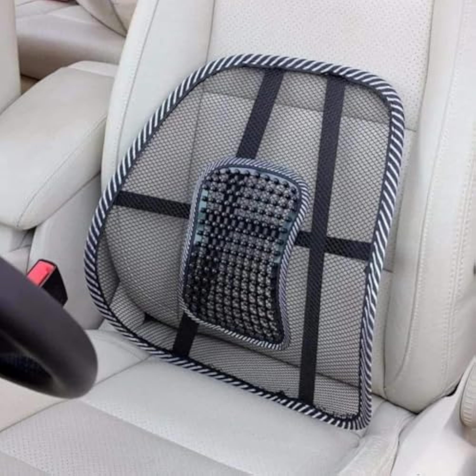 Mesh Back Support with Lumbar Cushion for Chair