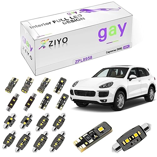 Kit de Luces LED Interior para Porsche Cayenne 2011-2017