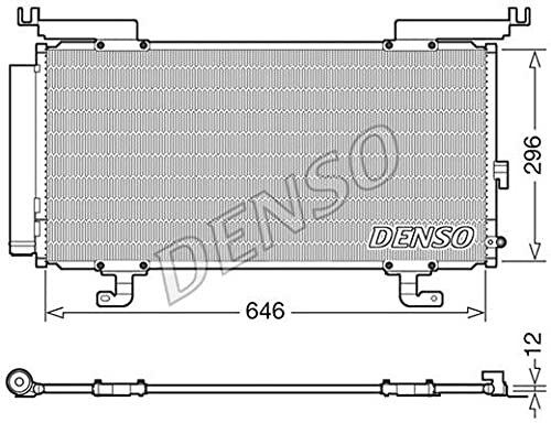 Nps DCN36004 - Kondensator, Klimaanlage