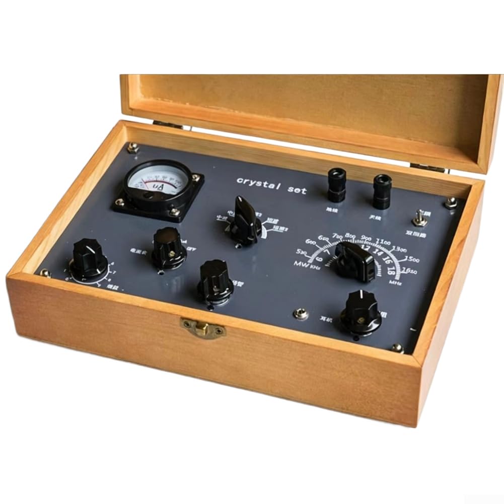 Retro AM SW para radio de cristal Set con doble bucle para antena