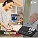 Hosmart 1/2 Mile LONG RANGE 7-Channel Security Wireless Intercom System for Home or Office (2017 New vesion) [1 stations Black]