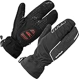 GripGrab Nordic Lobster Warme Winddichte Deep Winter Fahrradhandschuhe Gel Gepolsterte 3 Finger Radsport Handschuhe