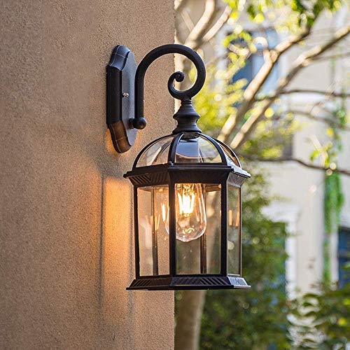 Lampe en verre transparent rétro au design étanche durable - 2