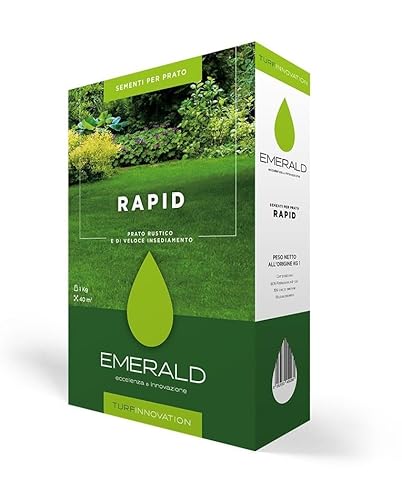 Emerald RAPID, Semi per Tappeto Erboso a Crescita Veloce, Prato