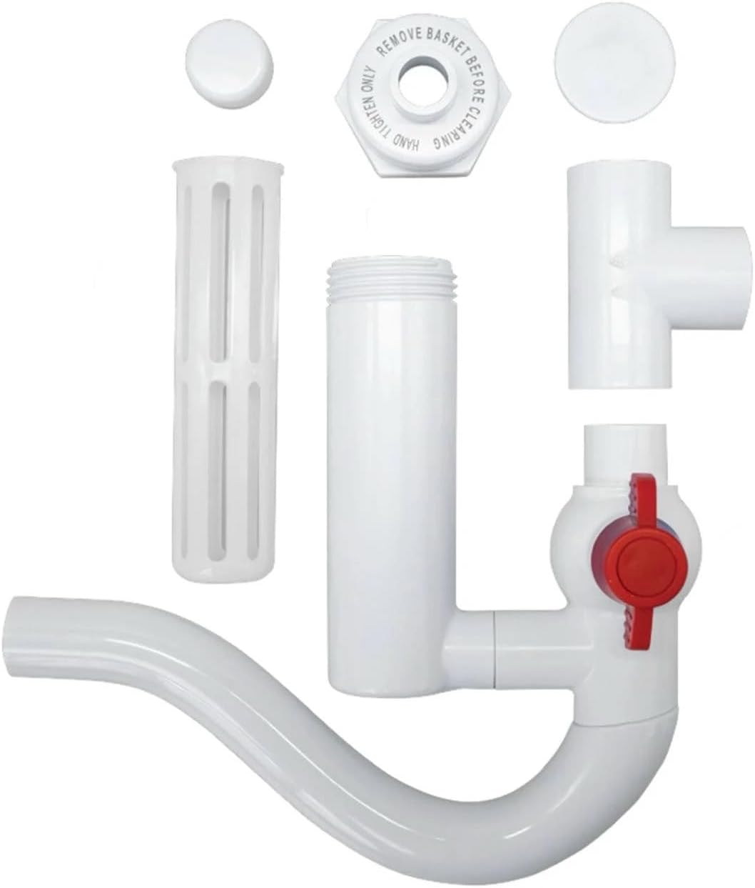 Cool Air CPT-100 Combat P-Trap | Easy-Cleaning HVAC P-Trap with Tab Dispenser | No Venting Needed | Replaces Traditional HVAC P-Traps & Insulation | Compatible with Most Furnace & AC Systems
