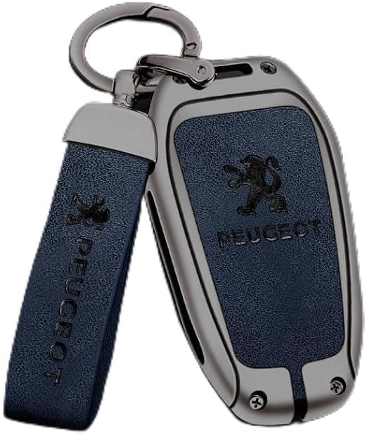 Coque de clé pour Peugeot E3008 P64 étui haut de gamme finition premium